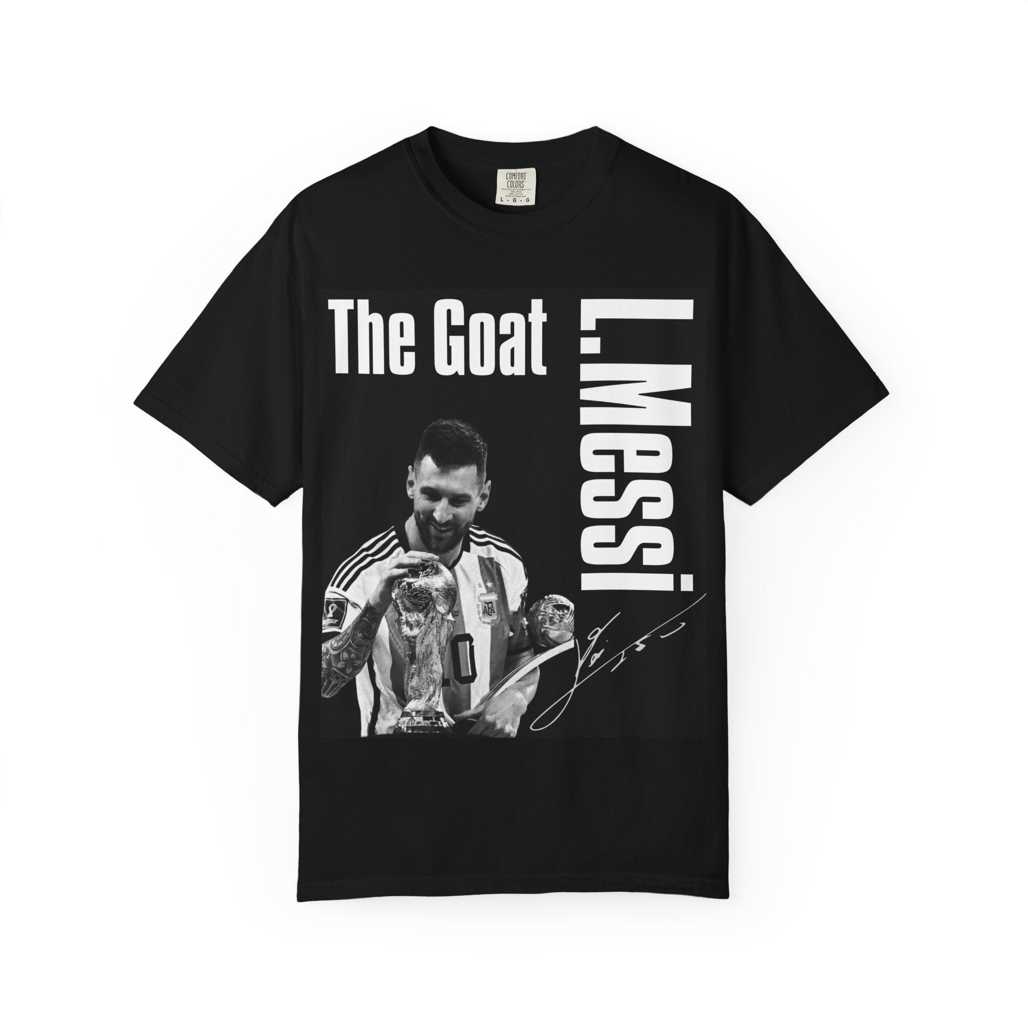 Essence Streetwear - Lionel Messi 'The GOAT' T-Shirt